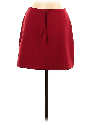 #ad Express Women Red Casual Skirt L $19.74