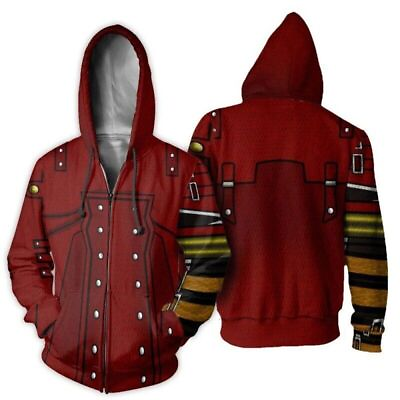 #ad Trigun Stampede Cosplay Hoodie Cartoon Cosplay Sweatshirt Zipper up Jacket 2023 $31.38