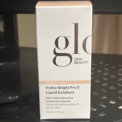 #ad Glo Skin Beauty Hydra Bright Pro 5 Liquid Exfoliant 2oz 60mL New In Box $45.00