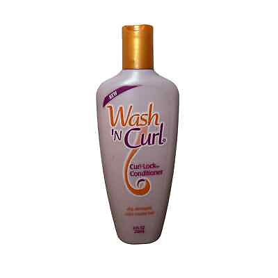 #ad NEW Wash N Curl Curl Lock Conditioner by Nutra Care 8oz Bottle Color Treated $24.00