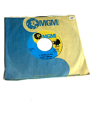 #ad Vintage 45 RPM Donny Osmond quot;A Million To Onequot; B W quot;Young Lovequot; MGM 1973 $2.95