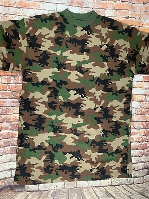 #ad Camo Shirt Army T Shirt 4XL Anabil USA Short Sleeve NEW $17.99
