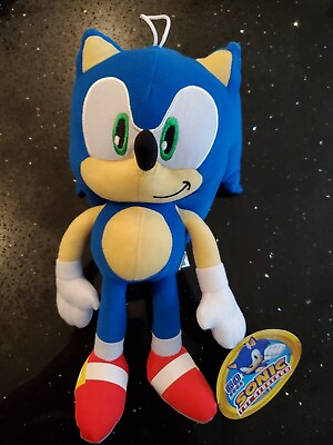 #ad Sonic the Hedgehog Plush Doll Stuffed Animal Toy 12quot; Authentic SEGA NWT $17.95