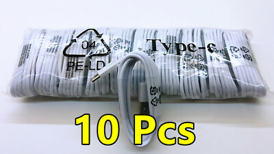 #ad 10x Lot Type C USB Data Fast Charger Cable for OEM Samsung Galaxy S8 S9 N8 NOTE9 $14.49