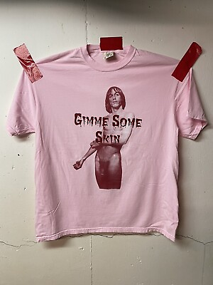 #ad Iggy Pop “Gimme Some Skin” Pink Shirt Medium $12.00