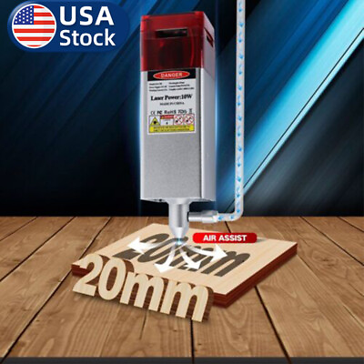 #ad 12V 80W 445nm Laser Module for CNC Laser Engraving Cutting Machine Cutter $133.91