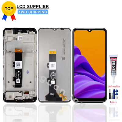#ad For 6.5quot; Motorola Moto G Pure XT2163 Display LCD Touch Screen Repalcement ±Frame $21.65