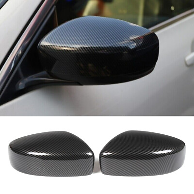 #ad Carbon Fiber Rearview Side Mirror Cap Cover Trim for Infiniti G25 G37 2007 2013 $26.99