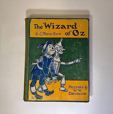#ad Used The Wizard of Oz by L. Frank Baum 2nd Edition 1903 AUTHENTIC $430.00