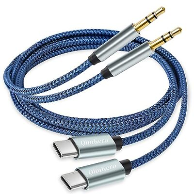 #ad Cable estéreo para coche con conector auxiliar de audio USB C a 35 mm $10.15