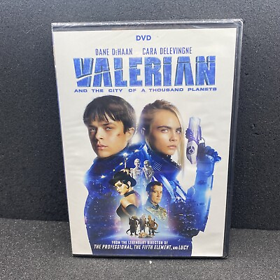 #ad Valerian and the City of a Thousand Planets DVD 2017 $5.50