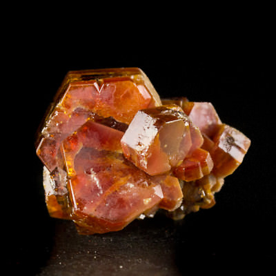 #ad 1quot; Vivid Deep Red VANADANITE Sharp Crystals to .7quot; w Endlichite Morocco for sale $52.50
