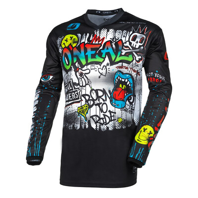 #ad O#x27;Neal 2024 Element Rancid Motocross Offroad Jersey Black White $29.99