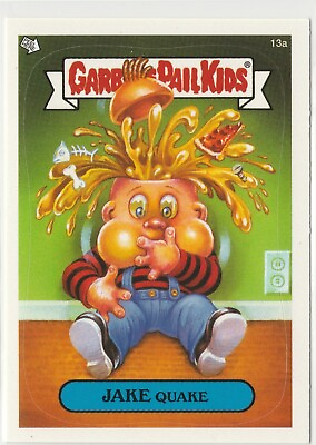 #ad Garbage Pail Kids GPK Jake Quake $6.99