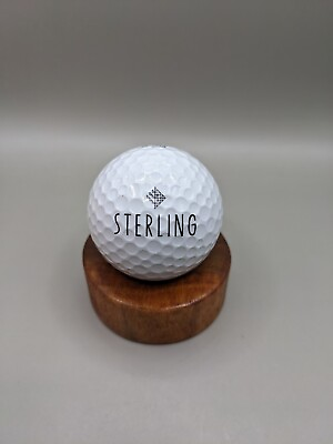 #ad STERLING Logo Golf Ball Maxfli Collectors Display Ball $7.99