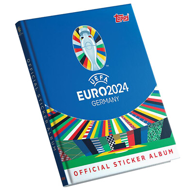 #ad Topps UEFA EURO 2024 Germany Sammelsticker 1 Hardcover Album EUR 14.80