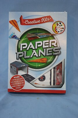 #ad Creativity for Kids Paper Airplane Squadron Create and Customize 14 Paper Planes $25.95