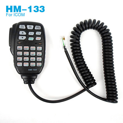 #ad 8 Pin RJ 45 Plug DTMF HM 133 Car Radio Handheld Mic Speaker Microphone for ICOM $22.59