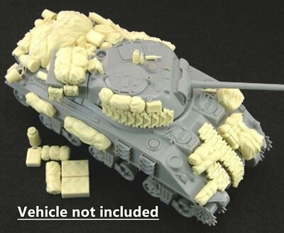 #ad 1 35 Scale Resin Model Stowage set for Firefly tank Unpainted Unassembled $31.89