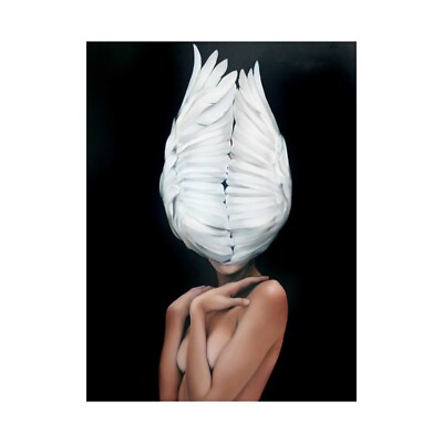 #ad 20*27in Abstract Girl Art Poster Wall Hanging Decoration Canvas Prints HY51 $7.12
