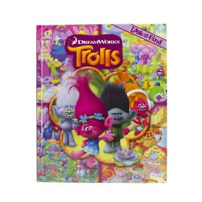 #ad Trolls Look and Find Hardcover By Pi Kids GOOD $3.66