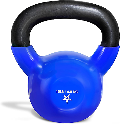 #ad Yes4All Cast Iron Kettlebell For Weights amp; Strength Training Workout Equipment $25.33