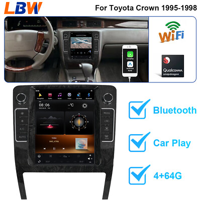 #ad Car 10.4#x27;#x27; GPS Stereo Player Dash Touch Screen 4G64G For Toyota Crown 1995 1998 $686.16