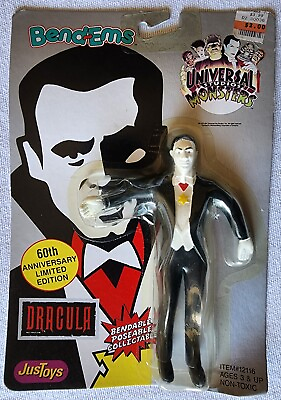 #ad Vintage Limited Edition Universal Monsters Dracula NOS 6quot; Toy Figure $55.25