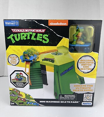 #ad Nickelodeon Teenage Mutant Ninja Turtles TMNT Mini Madness Skate Park $10.99