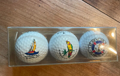 #ad Spalding Molitor 422 Golf Balls St Maarten $6.99
