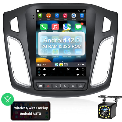 #ad Android Apple CarPlay Car Radio GPS WiFi Nav Stereo For Ford Focus MK3 2012 2018 $179.90