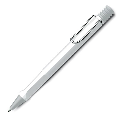 #ad Lamy Safari Ballpoint Pen White L219WE Brand New Original Pen in Lamy Box $20.00