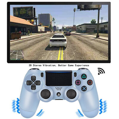 #ad Bluetooth Wireless Controller PS4 For Sony PlayStation4 Control Titanium Blue US $22.86