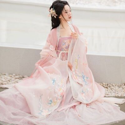 #ad Women Carnival Cosplay Chinese Traditional Hanfu Dress Birthday Party Dress GBP 162.39