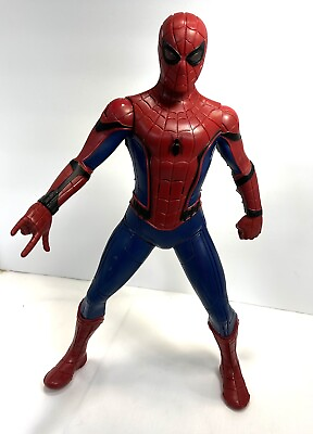 #ad Hasbro Marvel Spider Man Homecoming Figure EYE FX ELECTRONIC Talking No Web $15.99