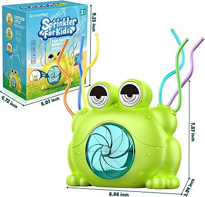 #ad Outdoor Water Sprinkler Summer Outdoor Water Sprinkler Toys for Kids $12.50