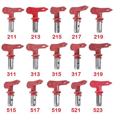 #ad #ad Red Airless Spray Gun Tips Nozzle For Titan Wagner Paint Sprayer Tool 211 629 $6.59