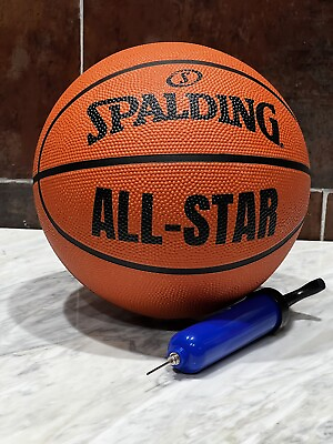 Spalding NBA Basketball Game Official Size 7 29.5 Free Air Pump. $22.99