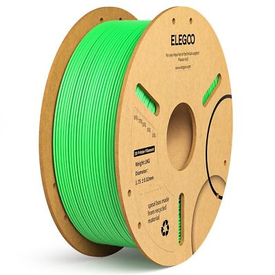 #ad ELEGOO PLA 3D Printer Material Filament For FDM 3D Printer 1.75mm Tougher 1KG $14.99