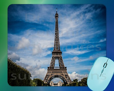 #ad Paris France Eiffel Tower tourist mouse pad $8.24