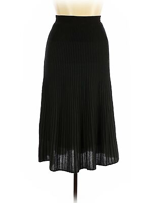 #ad Lapis Women Black Casual Skirt XL $13.99
