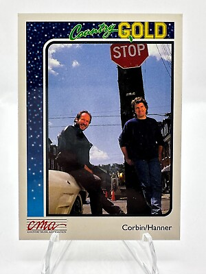 #ad 1992 CMA COUNTRY GOLD #47 CORBIN HANNER TRADING CARD $3.19