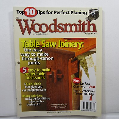 #ad Woodsmith No 166 Dressing Mirror Loft Bed Quilt Rack Pocket Planes Router Inlay $12.25