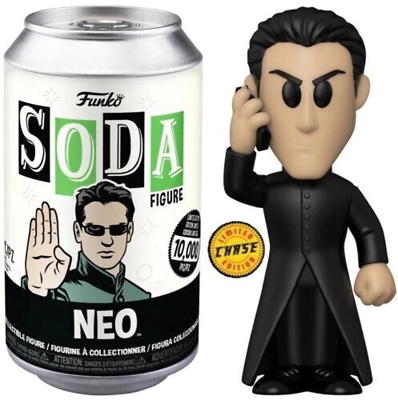 #ad Open Can Funko Vinyl SODA: CHASE Neo With Phone $52.20