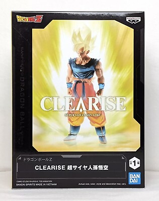 #ad DRAGONBALL Z Clearise Super Saiyan Son Goku Figure USA Seller $25.50