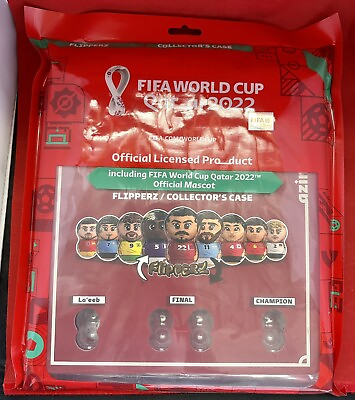 #ad FIFA World Cup Flipperz Collectors Case unopened X 1 AU $33.96