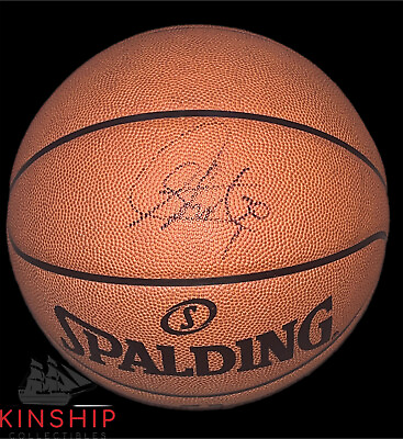 Stephen Curry signed Spalding Official NBA Basketball JSA Warriors Auto A2693 $879.00