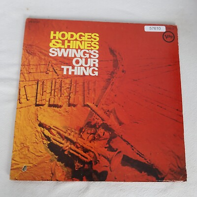 #ad Johnny Hodges And Earl Fatha Hines Swing#x27;S Our Thing LP Vinyl Record Album $7.82