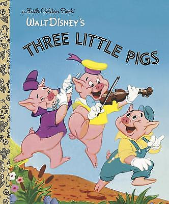 #ad Three Little Pigs Little Golden Book by Golden Books $4.49