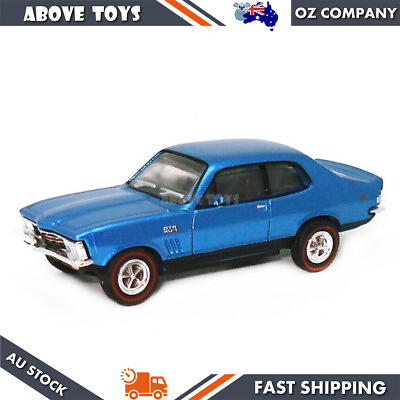 #ad Roadragers 1:87 1972 Holden Torana LJ GTR XU1 Muscle Car Cyan Metallic Model AU $26.99
